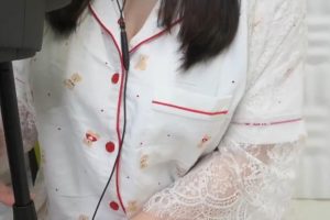 [2021] 生日的时候…L杯睡衣装浓密舔耳朵